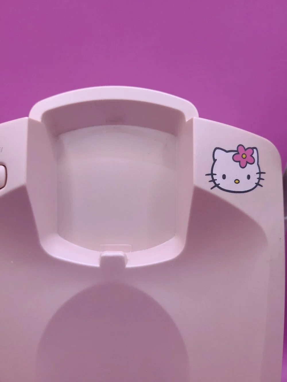 Vintage Hello Kitty Landline Cordless Phone Pink Caller ID GE 1999 Read Descript